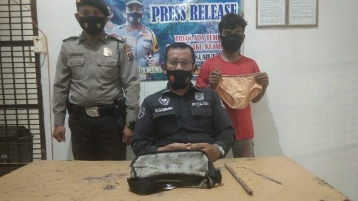 Mama Muda Keget Pencuri Bercelana Dalam Kuning Menyelinap ke Kamar, Pertahankan Tas Incaran Pelaku