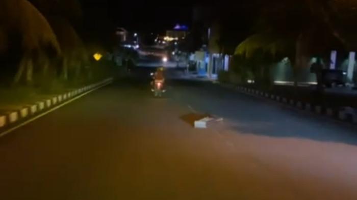 PENCURIAN DI KARIMUN - Aksi Kejar kejaran Pelaku pencurian beberapa waktu lalu di Karimun menjatuhkan tangga saat dikejar pada kejadian Kamis (12/2/2026).