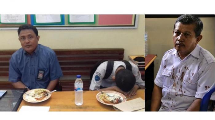 Menangis di Tahanan! Ini Sosok Ortu dan Murid Penganiaya Guru serta Nasibnya Kini