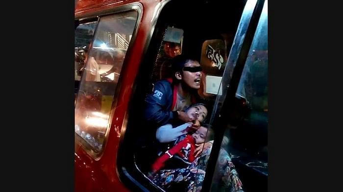 DORR! Polisi Tembak Jambret yang Sandera Penumpang Angkot Gunakan Pisau