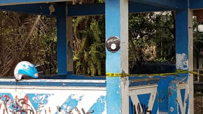 Polisi Temukan Stiker Mirip Kelompok ISIS Dekat Lokasi Kapolsek Diserang di Tangerang