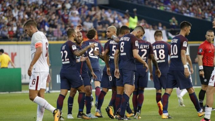 Seri 1-1 Sepanjang 90 Menit. PSG Kalahkan AS Roma Lewat Adu Penalti