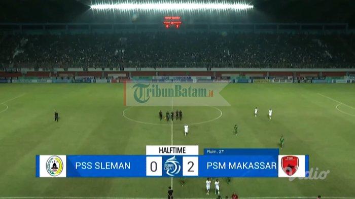 Hasil PSS vs PSM Makassar, Wiljan Pluim Brace, Juku Eja Unggul 2-0 di Babak Pertama