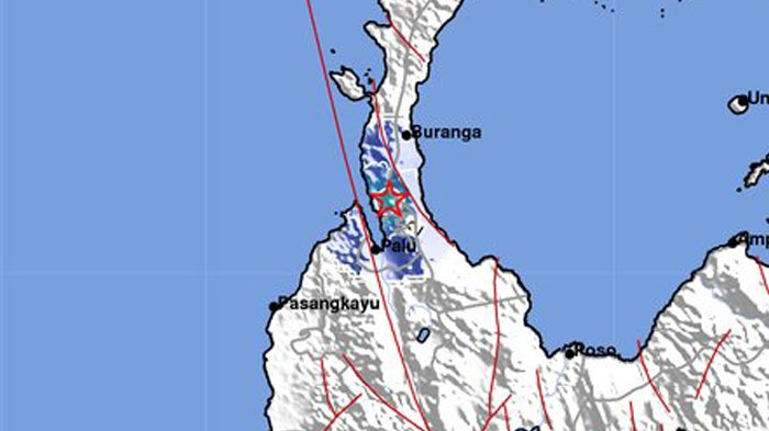 INFO GEMPA HARI INI - Gempa Magnitudo 3,9 Guncang Palu Senin Pagi Jam 06.03 WIB. Berikut Info BMKG