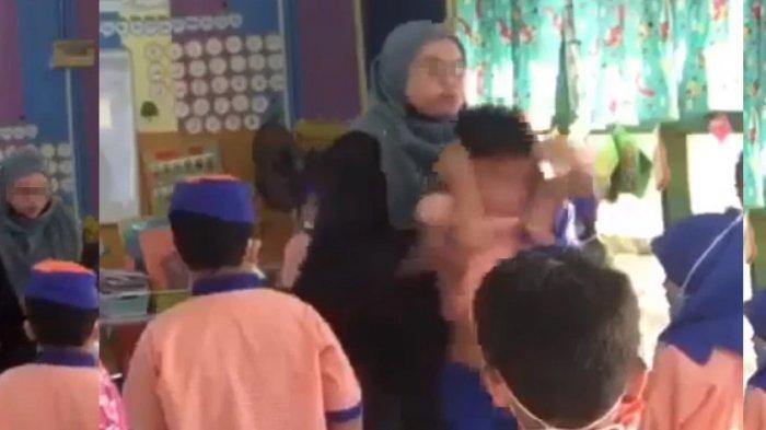 Murid TK Dilempar Oknum Guru, Korban Dicaci Maki dan Diusir Keluar Kelas