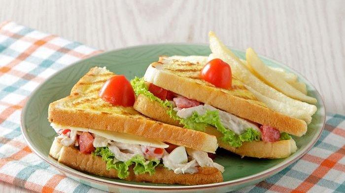 Resep Sandwich Roti Ayam Mayones, Roti dengan Isian yang Bikin Lumer di Mulut, Cocok untuk Sarapan