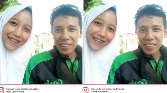 Driver Ojek yang Dipesan Ternyata Ayah yang Sudah 10 Tahun Tak Jumpa