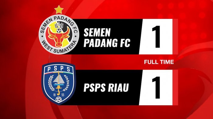 Hasil & Jadwal Liga 2 2018. Semen Padang vs PSPS Seri. Posisi di Klasemen Terancam Persis Solo