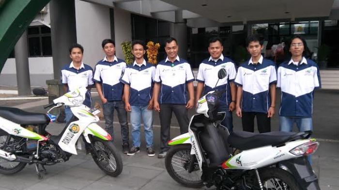 Hebat! Mahasiswa USU Sukses Modifikasi Motor Berbahan Bakar Air