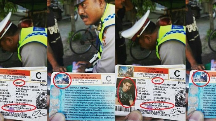 Tilang Seorang Pengendara, Polisi Ini Dibuat Kaget Begitu Melihat SIM. Netizen Heboh