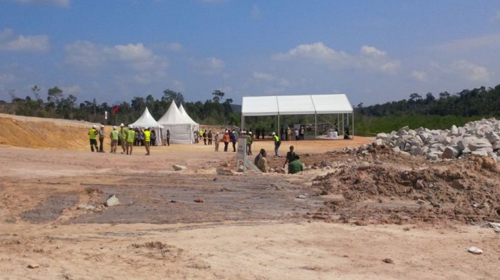 Bakal Ditinjau Presiden Jokowi, Begini Suasana Waduk Sungai Gong