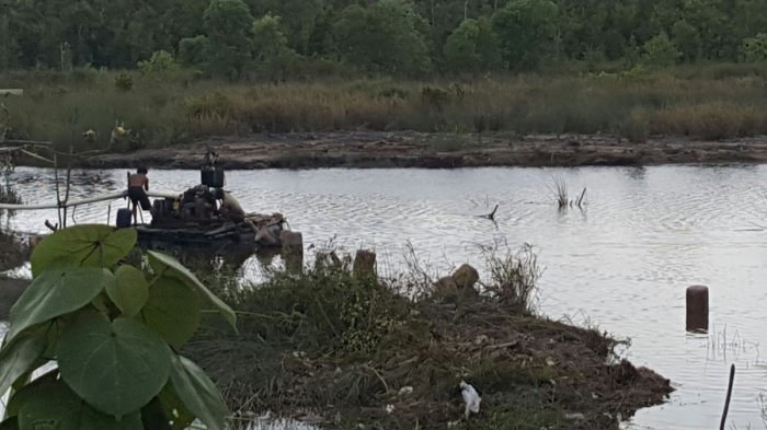 Marak Penambangan Pasir Liar di Galang Batang, Ini Reaksi Kapolsek Gunung Kijang