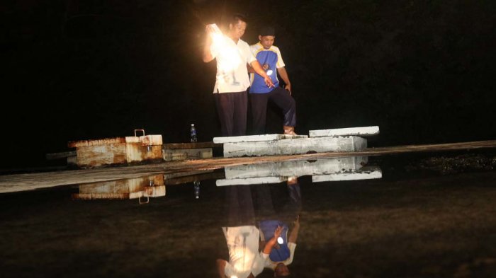 Terungkap! Inilah Penyebab Suplai Air Terganggu. Pipa Utama ATB Menuju Tanki Reservoar Bocor