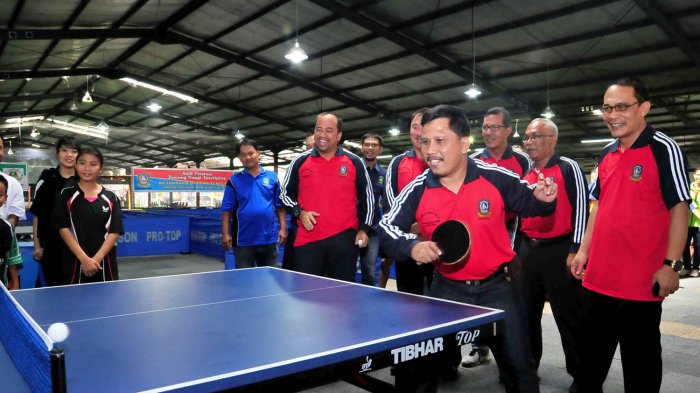 Sekdaprov Ingin Tenis Meja Jadi Kebanggaan Kepri dan Targetkan medali di PON Papua