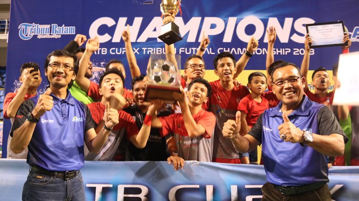 Turnamen ATB Cup IX Futsal Sukses Digelar, PTK FC Raih Piala Bergilir ATB Cup Futsal