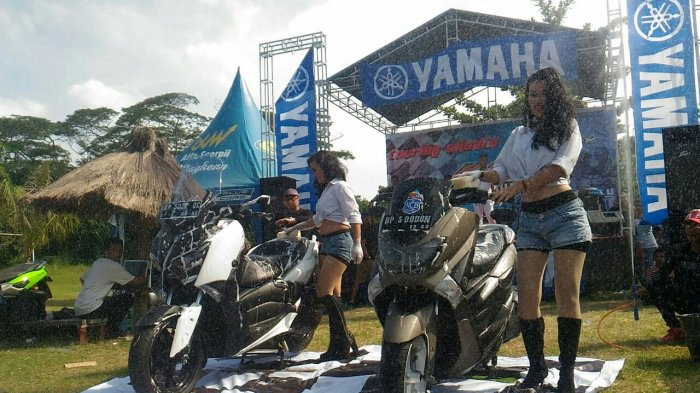 Heboh! 180 Unit Motor dan Ratusan Pelanggan Ikut Touring Yamaha, Ini Kemeriahannya!