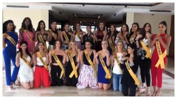 Gaya Centil Miss Grand Internasional 2019 Joget Khas 'Entah Apa yang Merasukimu', Videonya Viral