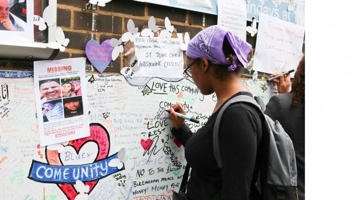 Neraka di Puncak Menara, Puluhan Mayat Terjebak di Lantai Atas Apertemen yang Terbakar