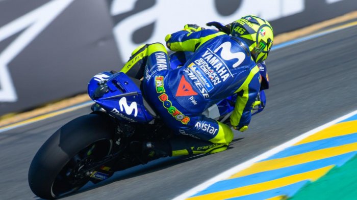MotoGP Perancis Malam Ini di Trans7 Pukul 18.00 WIB. Reaksi Valentino Rossi Start dari Posisi ke-9