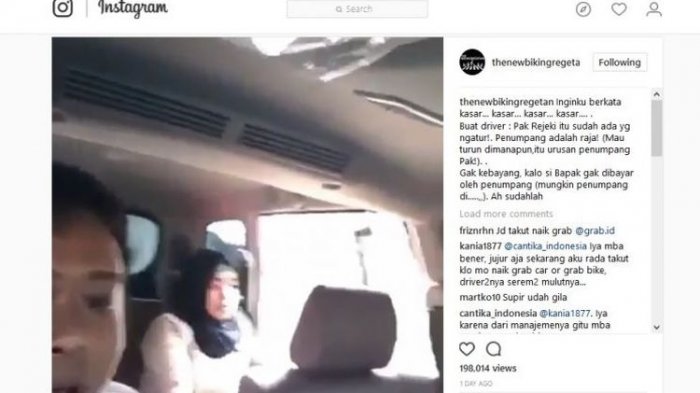 Video Viral, Penumpang Teriak Minta Tolong Karena Sopir Tak Mau Berhenti. Ini Kata Pihak Grab