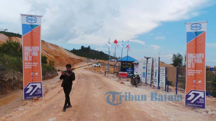 Bendungan Sei Gong Dijaga Ketat, Pekerja Tetap Bekerja Seperti Biasa