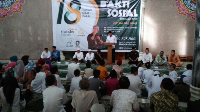 BSM Tanjungpinang Gelar Khitanan Massal dan Beri Santunan untuk Ratusan Anak Yatim