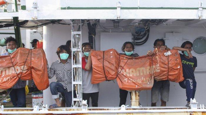 ABK - Anak Buah Kapal (ABK) kapal berbendera China (TRIBUN BATAM/ARGIANTO)