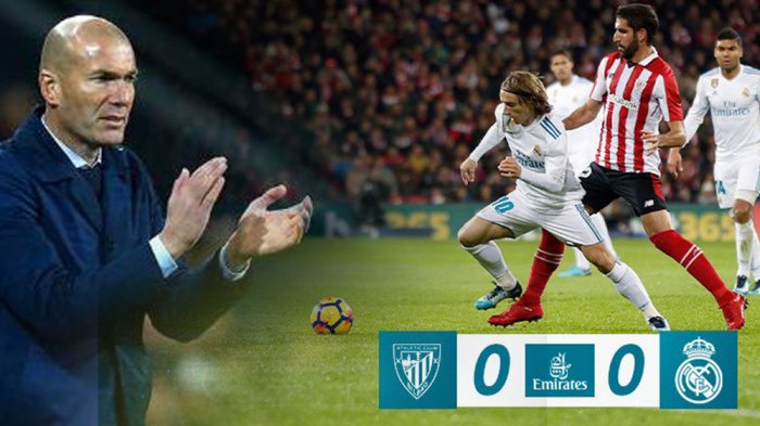 Athletic Bilbao vs Real Madrid - Zinedine Zidane: Hanya Kecewa, Tapi Tak Khawatir