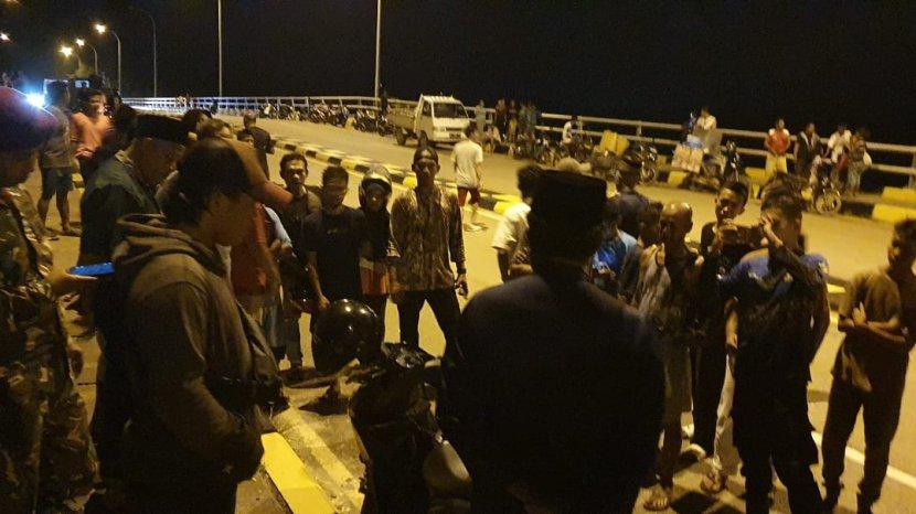 BREAKING NEWS, Kembali Terjadi, Warga Batam Terjun Dari Jembatan Barelang Batam