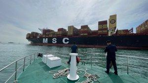 KSOP-Karimun-cek-kondisi-MV-MSC-Faith-sempat-kandas-di-Batam.jpg