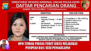 Subdit-I-Ditreskrimum-Polda-Kepri-terbitkan-daptar-pencarian-orang-atas-nama-tersangka-Mariani.jpg