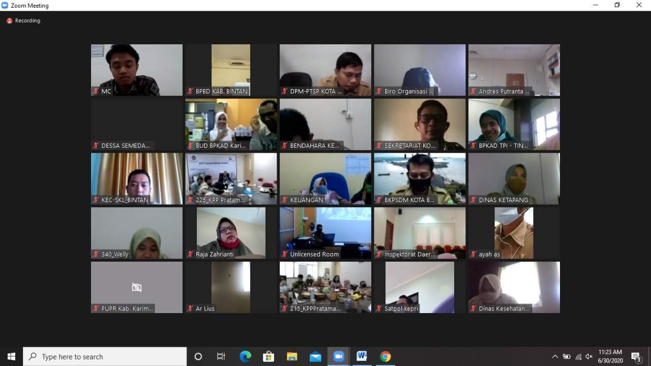NPWP Bendahara Diganti NPWP Instansi Pemerintah, Kanwil DJP Kepri Adakan Webinar Sosialisasi
