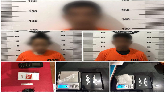 Tak Sampai 12 Jam, Polisi Tangkap Tiga Pengedar Narkoba di Tanjungpinang