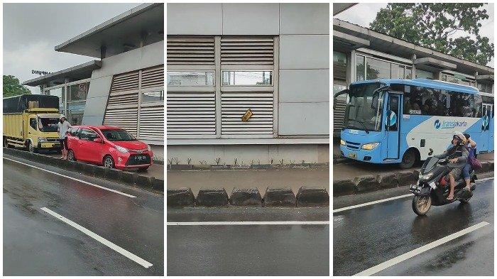 Viral Video Deretan Kendaraan Pribadi Hadang Laju 2 Bus TransJakarta, Perekam Ungkap Kisahnya