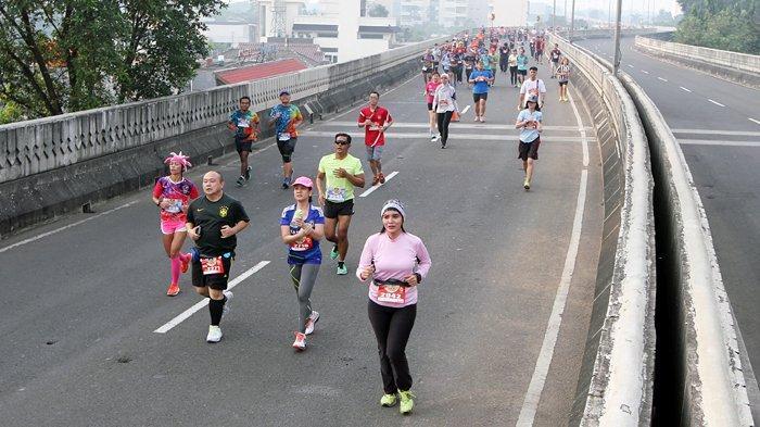 SuperBall Run Jakarta 2024 Lebih Seru, Sensasi Lari Rute Flyover