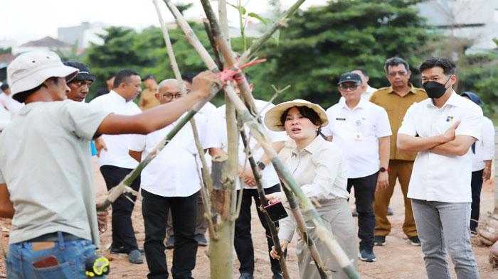 Pemko Batam Tata DAS Baloi Indah Jadi Taman Kota dan Ruang Publik, Diawali Penanaman Pohon - Tribunbatam.id