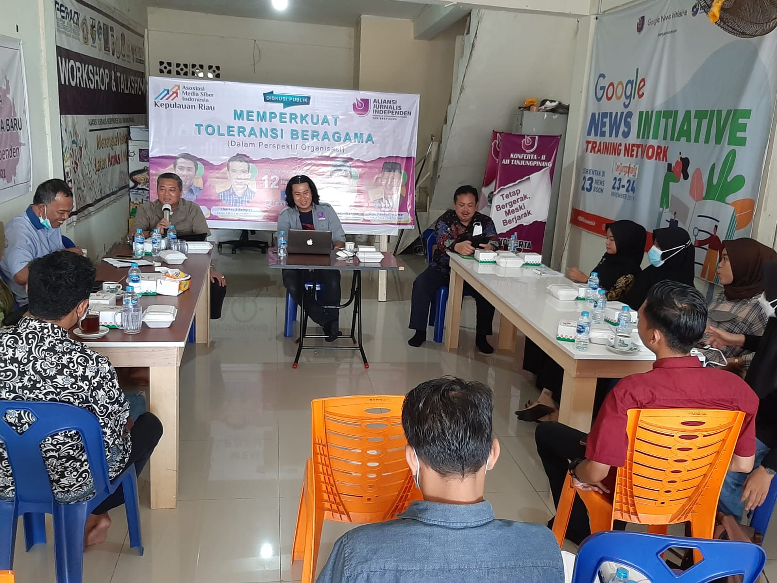 AJI dan AMSI Gelar Diskusi Publik di Tanjungpinang, Bahas Toleransi Beragama