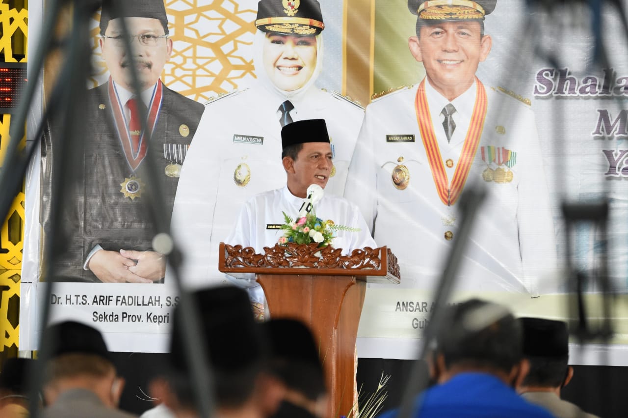 Harapan Gubernur Kepri Ansar Ahmad di Momentum Isra Miraj 1442 H: Kepri Tak Boleh Menyerah