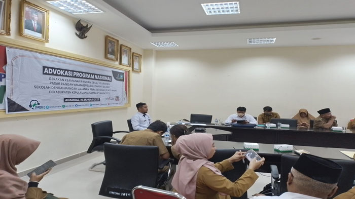 Pemkab Anambas Komitmen Dukung Penerapan Program Nasional Keamanan Pangan BPOM RI