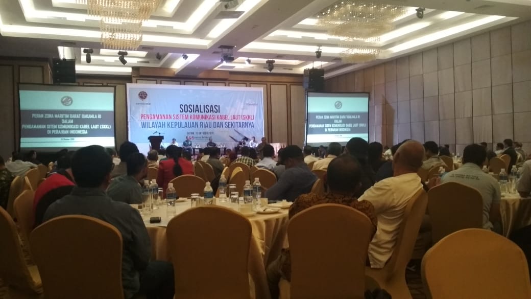 Triasmitra Sosialisasikan Pengamanan Sistem Komunikasi Kabel Laut (SKKL) Wilayah Kepri di Batam