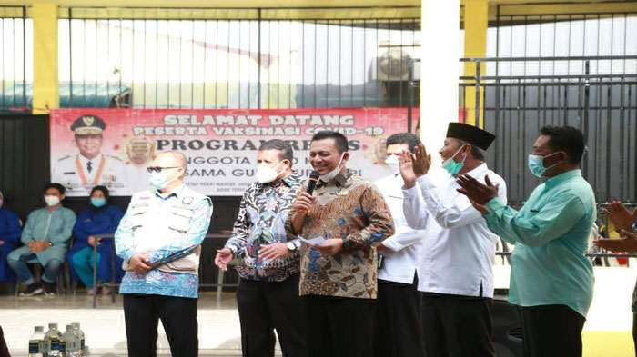 Kasus Harian Covid-19 Kepri Menurun, Ansar Ahmad Paparkan Capaian Vaksinasi Terkini