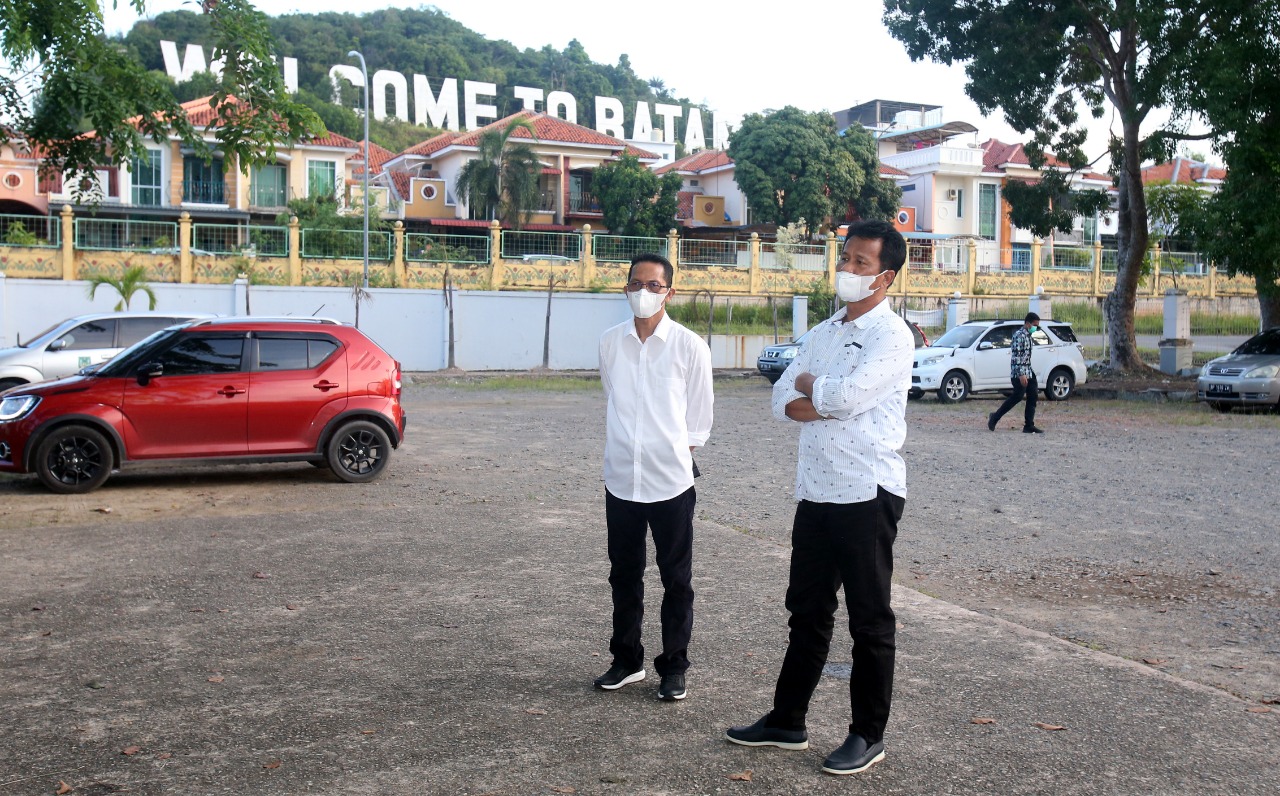 HIBUR Pasien OTG di Asrama Haji Kota Batam, Rudi: 'Semangat yah Bapak Ibu'