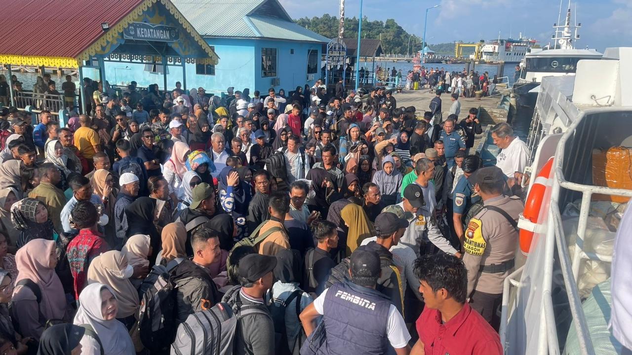 Kesiapan Dishub Lingga Hadapi Lonjakan Penumpang Jelang Natal dan Tahun Baru di Pelabuhan