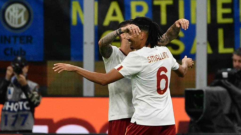 Hasil Inter Milan vs AS Roma, Gol Dimarco Dibalas Gol Paulo Dybala, Chris Smalling, AS Roma Menang