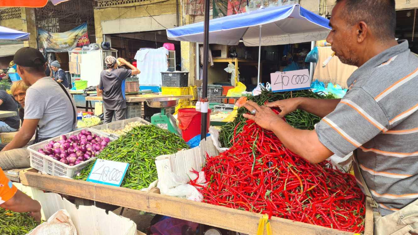 Harga Cabai di Batam Terbaru Termasuk Aneka Ikan dan Sayur di Pasar Jodoh