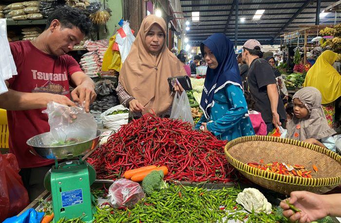 Harga Cabai di Tanjungpinang Naik 5 Kali Dalam Sebulan, Pedagang Ungkap Sebabnya