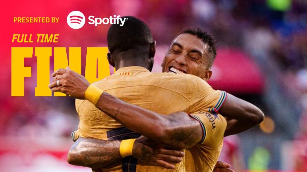 Hasil New York RB vs Barcelona, Ousmane Dembele Cetak Gol Lagi, Barcelona Menang