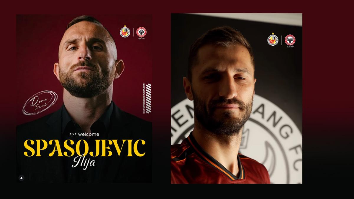 Transfer Championship, Semen Padang Datangkan Ilija Spasojevic dan Pemain Montenegro Igor Cukovic - Tribunbatam.id