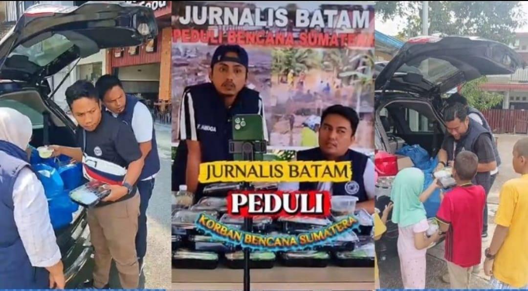 Jurnalis Batam Peduli Bencana Sumatera, Masih Buka Donasi Hingga Kamis 4 Desember 2025