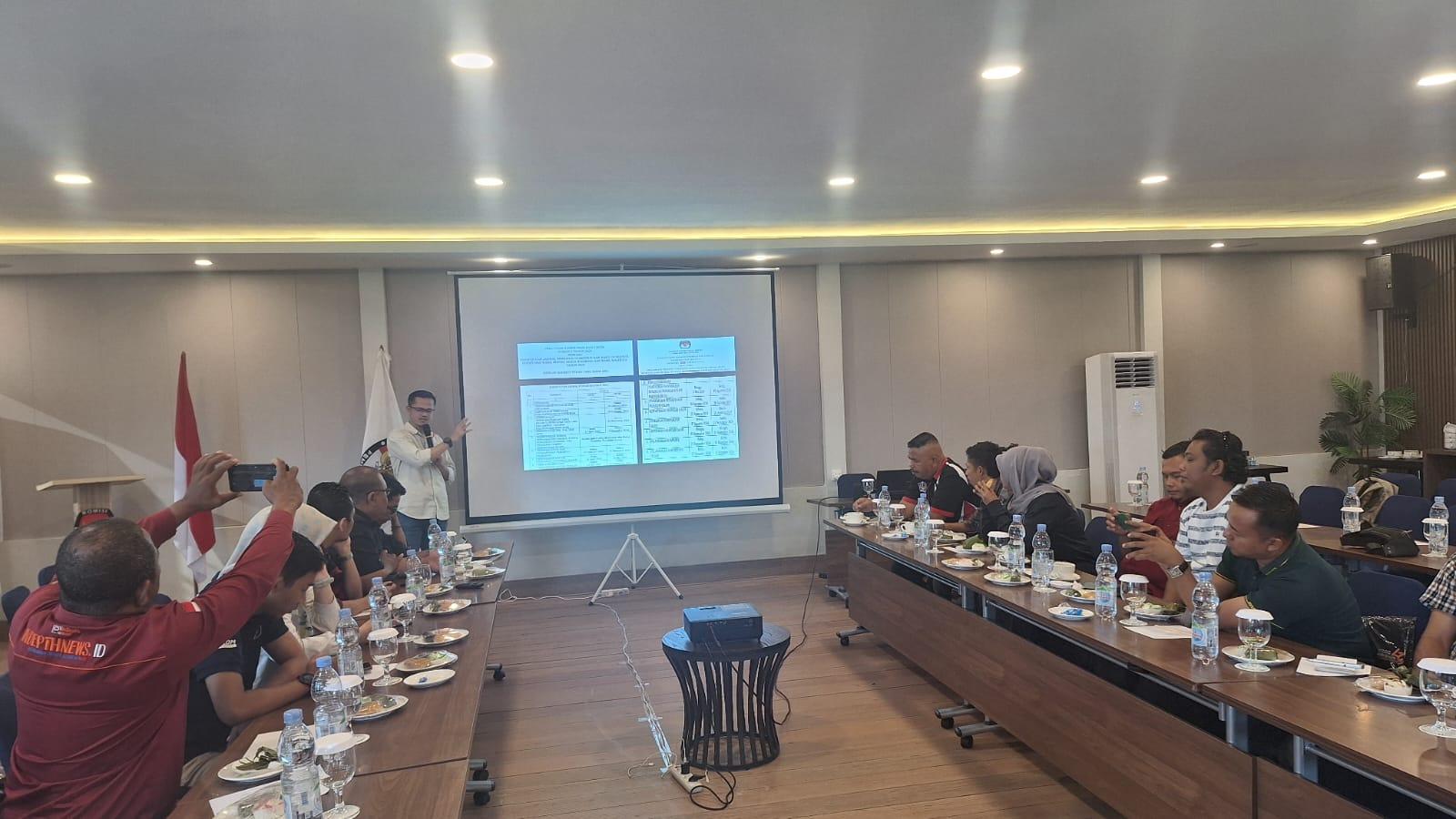 Asa KPU Bintan Peran Pers Sukseskan Pilkada 2024